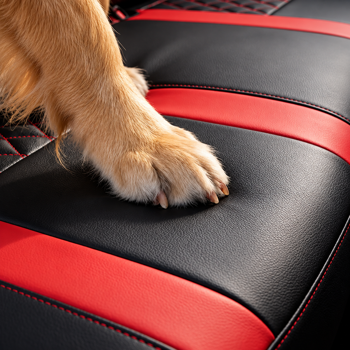 iCover® 9-Piece Universal Fit Leather Car Seat Cover Set